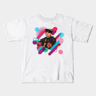 peso pluma new retro style Kids T-Shirt